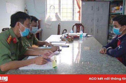 Thêm vụ thông tin sai sự thật về dịch bệnh Covid- 19 ở Tri Tôn bị xử lý hành chính