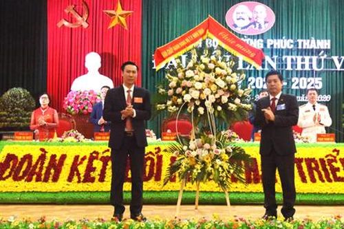 Đại hội đại biểu Đảng bộ phường Phúc Thành nhiệm kỳ 2020-2025
