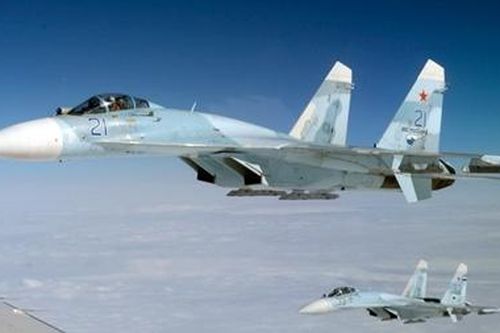 Tiêm kích Su-27 Nga mất tích trên Biển Đen