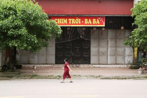 Huyện Đông Anh: Quán xá đóng cửa hàng loạt để phòng dịch Covid-19