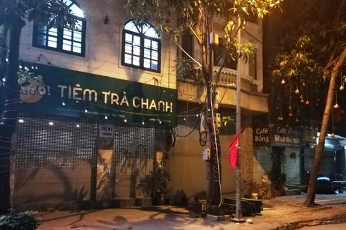 Chùm ảnh: Tạm dừng các hoạt động kinh doanh không thiết yếu tại Khương Đình