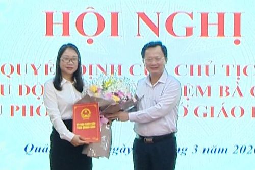 Điều động, bổ nhiệm nhân sự 4 địa phương