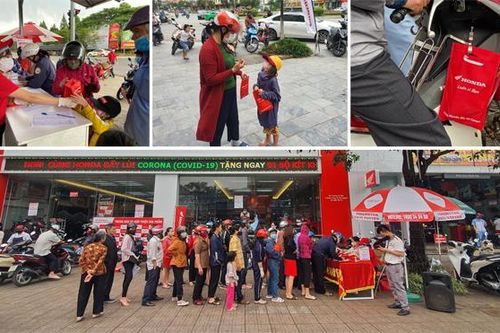'Honda luôn vì bạn' – Hành trình trao tặng 200.000 túi đỏ kỳ diệu đẩy lùi COVID-19