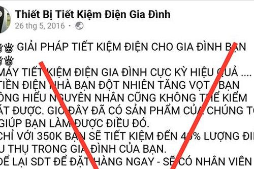 'Thiết bị tiết kiệm điện': Có đúng như quảng cáo?