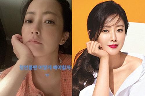 Kim Hee Sun khoe mặt mộc, chứng minh đẳng cấp 'quốc bảo nhan sắc' xứ Hàn vì đẹp chẳng kém khi 'họa mặt'