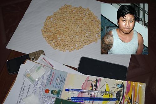 Bắt đối tượng mua bán trái phép 383 viên thuốc lắc và ketamin