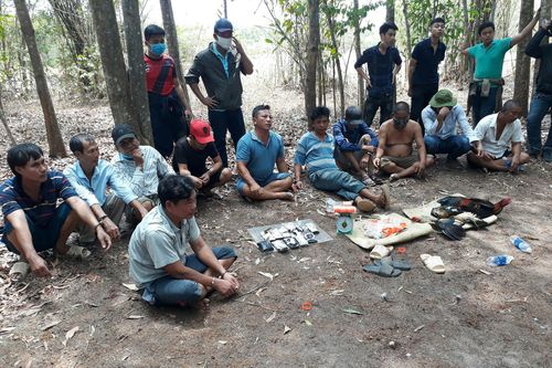 'Chọn' chuồng heo tổ chức đá gà, 12 đối tượng bị 'tóm'