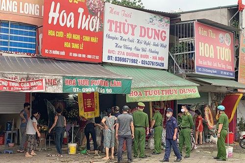 Các quận Ba Đình và Tây Hồ phối hợp ra quân phòng chống dịch Covid-19