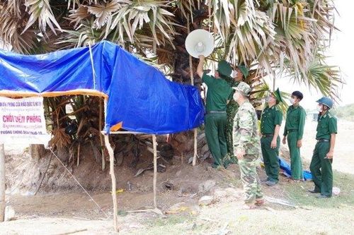Chống dịch trên tuyến biên giới Hà Tiên