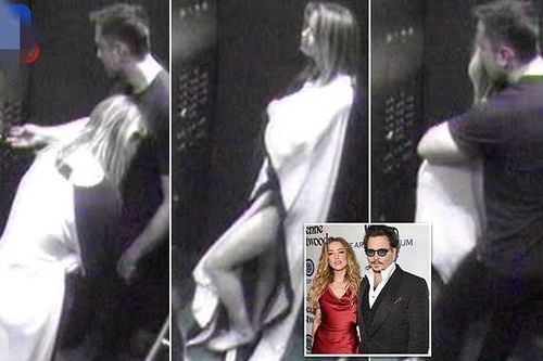 Cô đào Amber Heard lộ ảnh 'cắm sừng' chồng cũ Johnny Depp