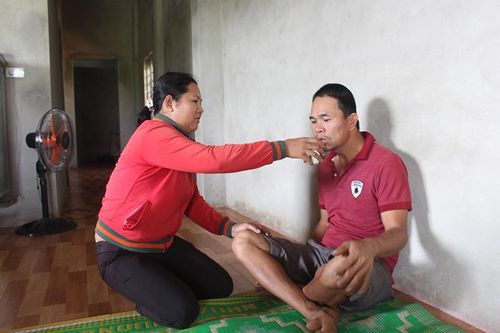Hoàn cảnh đáng thương của anh Tuấn