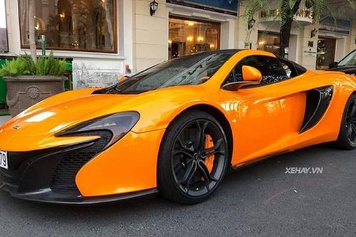 Ngắm siêu xe McLaren 650S Spider, 'tình cũ' của đại gia Minh nhựa
