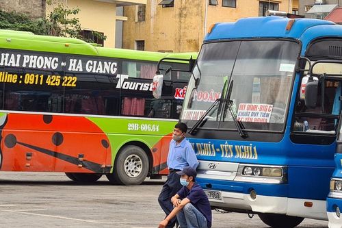 Cảnh đìu hiu chưa từng có ở Hải Phòng, cả bến xe chỉ phục vụ 1 khách đường dài