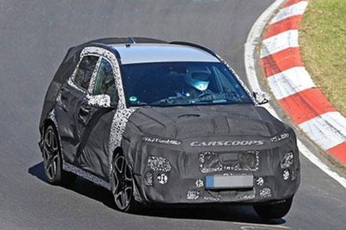Hyundai Kona phiên bản hiệu suất cao lộ diện, khiến fan tò mò