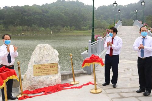 Khánh thành cầu Mai An Tiêm tại Khu di tích lịch sử Đền Hùng