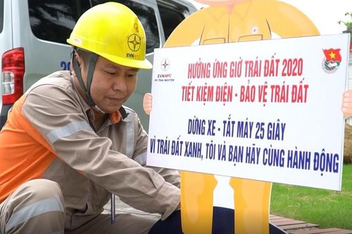 Hưởng ứng Giờ trái đất năm 2020