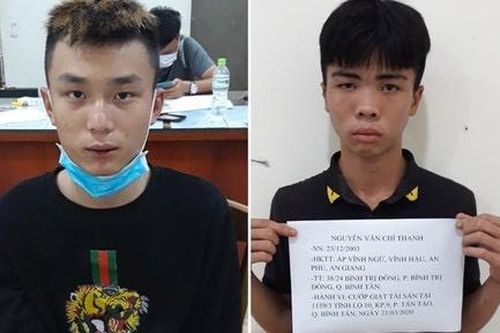 Cướp giật ở TP.HCM té ngã khi tháo chạy