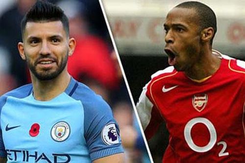 Huyền thoại Ngoại hạng Anh cho rằng Aguero giỏi hơn Henry