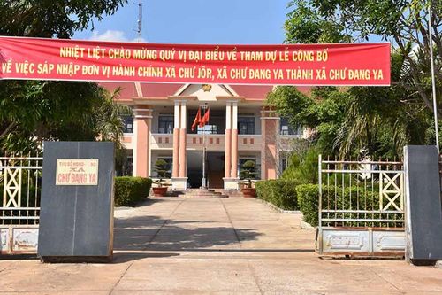 Sáp nhập Chư Jôr-Chư Đang Ya để nâng cao hiệu lực, hiệu quả hoạt động