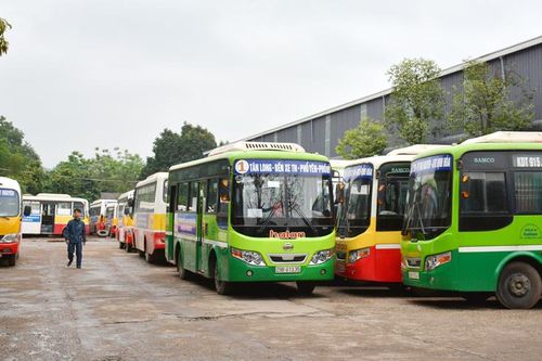 Tạm dừng các tuyến xe buýt, vận tải hành khách cố định