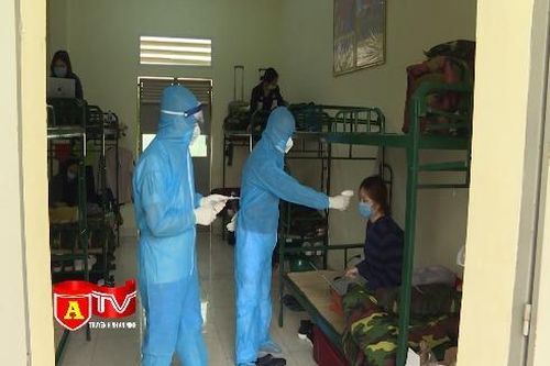 Bên trong khu cách ly Trung đoàn Pháo binh 58