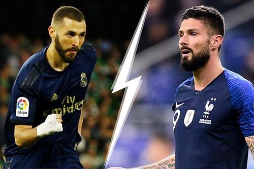 Benzema mỉa mai Giroud: 'Đua xe mini thì so thế nào được với F1'