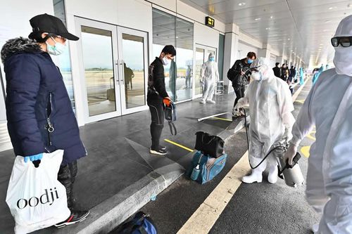Sân bay Vân Đồn áp dụng triệt để quy trình phòng dịch khi đón chuyến bay từ Ukraine
