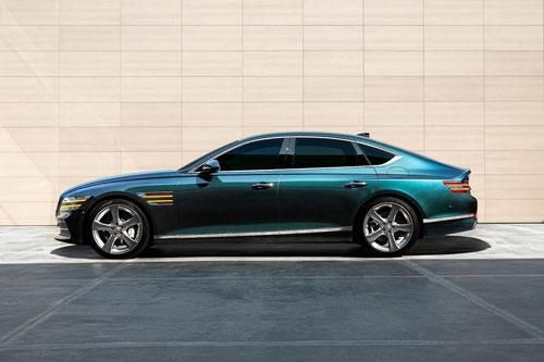 Genesis G80 2021 vừa ra mắt có gì để cạnh tranh với Mercedes E-Class, BMW 5-Series?