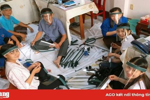Thanh niên Châu Phú tham gia phòng, chống dịch bệnh Covid-19