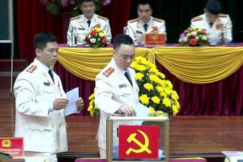 Đảng bộ Công an tỉnh sẵn sàng cho Đại hội Đảng các cấp