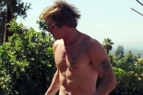 Brad Pitt cởi trần trong phim 'Once Upon a time in Hollywood'