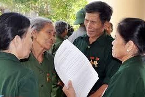 Hồ sơ chế độ mai táng phí với thanh niên xung phong