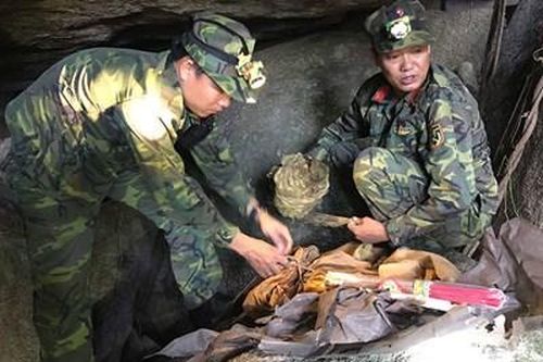 Khánh Hòa: Cất bốc hài cốt liệt sĩ tại căn cứ địa cách mạng Đồng Bò