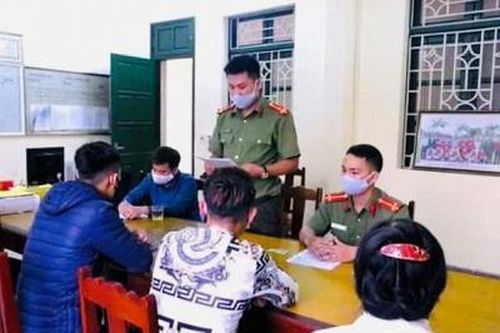 Tân Sơn: Xử phạt đối tượng đăng tin dịch bệnh COVID-19 sai sự thật