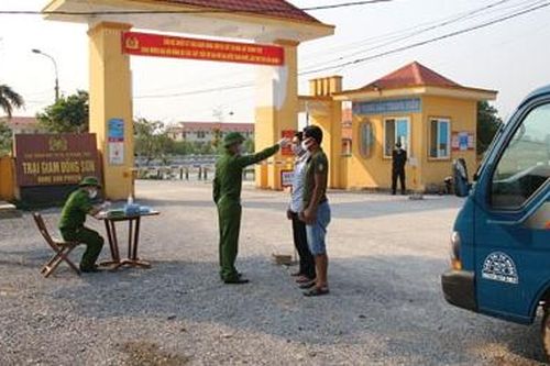 Trại giam Đồng Sơn nỗ lực phòng, chống dịch