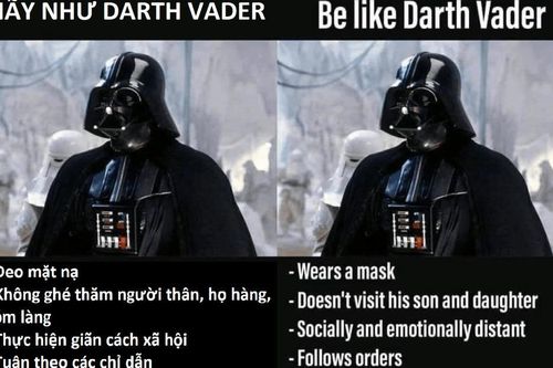 'Chúa tể' Darth Vader đổi nghề, gã hề Pennywise câu mồi nạn nhân bằng giấy vệ sinh