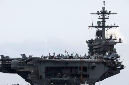 Tàu sân bay Mỹ USS Theodore Roosevelt có 93 ca nhiễm Covid-19