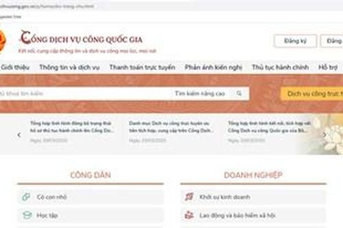 Ứng dụng công nghệ thông tin giải quyết thủ tục hành chính