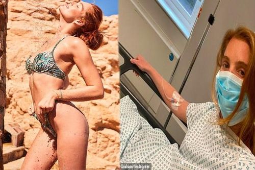 'Thiên thần nội y' Alexina Graham nhập viện vì triệu chứng COVID-19 nặng