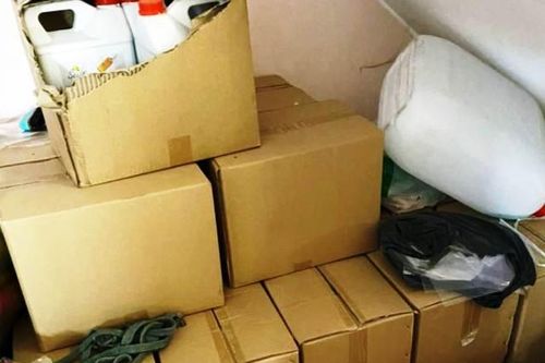 Phát hiện cơ sở tái chế hàng chục nghìn khẩu trang