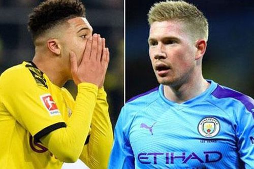 De Bruyne ngưỡng mộ tài năng 'điên rồ' của Sancho