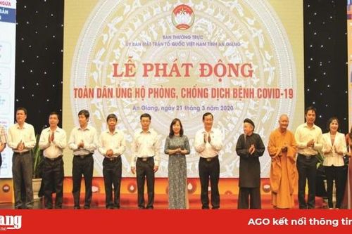 An Giang vận động nguồn lực toàn dân phòng, chống dịch bệnh Covid-19