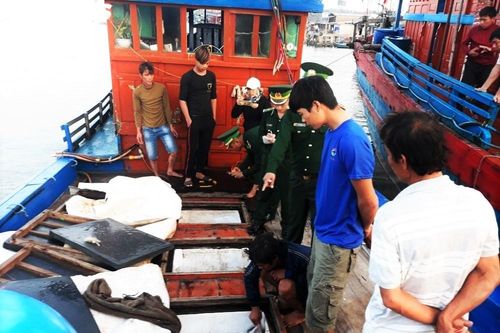 Phản đối Trung Quốc đâm chìm tàu cá Quảng Ngãi ở Hoàng Sa