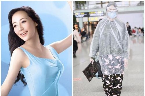 'Mỹ nhân gia thế khủng' Hàn Tuyết ngụy trang như 'bà mẹ bỉm sữa' để tránh COVID-19