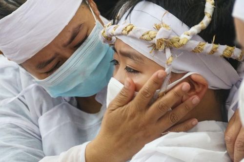 Nghẹn ngào giây phút tiễn đưa chiến sĩ công an Đà Nẵng hy sinh khi làm nhiệm vụ