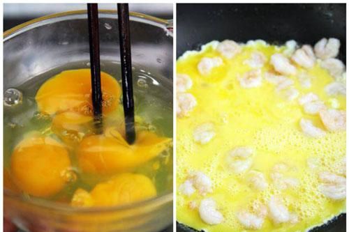 Chiên trứng với thứ này: Món ăn thơm ngon hấp dẫn, giàu canxi
