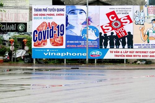 Thông điệp đẩy lùi covid-19 từ tranh tuyên truyền cổ động