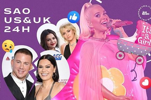 Sao US&UK 24H: Katy Perry sẽ sinh con gái, Jessie J - Channing 'đường ai nấy đi'