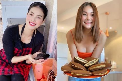 Thanh Hằng, Tóc Tiên trổ tài nấu ăn giỏi
