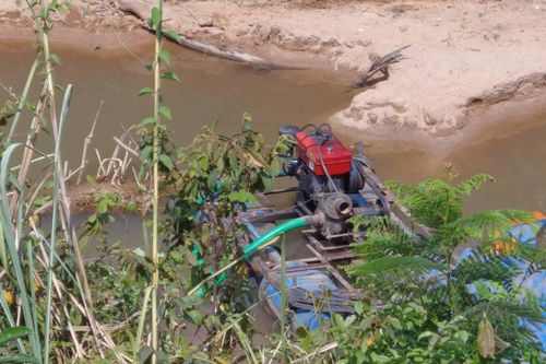 Xử phạt cá nhân khai thác khoáng sản trái phép tại Ia Ly